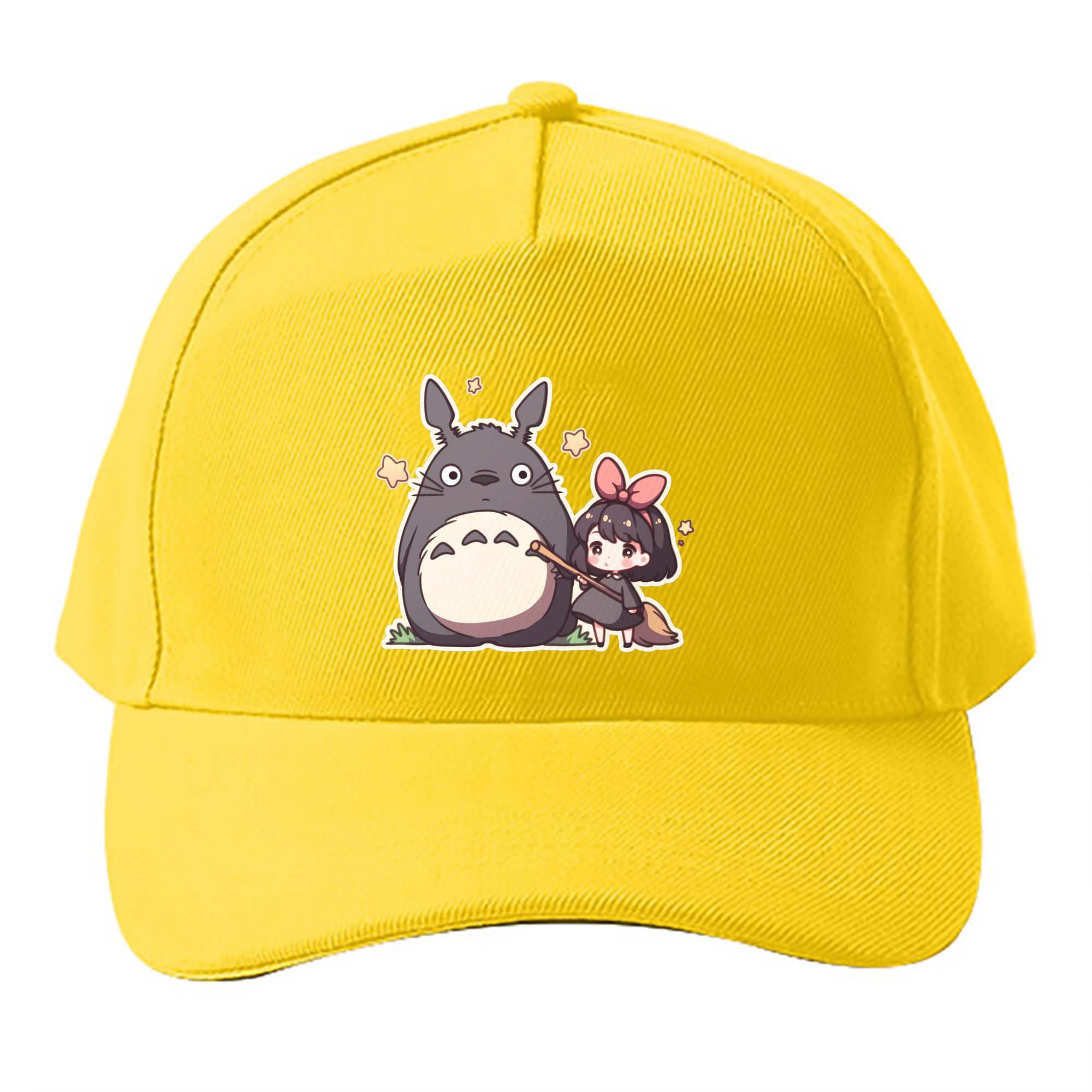 （画像用） となりのトトロ 草壁メイ 草壁サツキ My Neighbor Totoro Satsuki Kusakabe Mei Kusakabe ベースボールキャップ 綿100％ 男女兼用 帽子 スポーツ